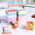 thumbnail image 6 of Micebay BPA-Free Silicone Freezer Molds with Base, Individual 8-Pack 1-Cup Portion Soup Cubes Freezer Tray with Lids for Food Storage, Oven & Dishwasher Safe, Silicone Freezer Containers for Meal Pre, 6 of 10