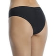 thumbnail image 2 of Swim Systems Womens Black Hazel Hipster Bikini Bottom Style-B310-BLCK Swimsuit, 2 of 2