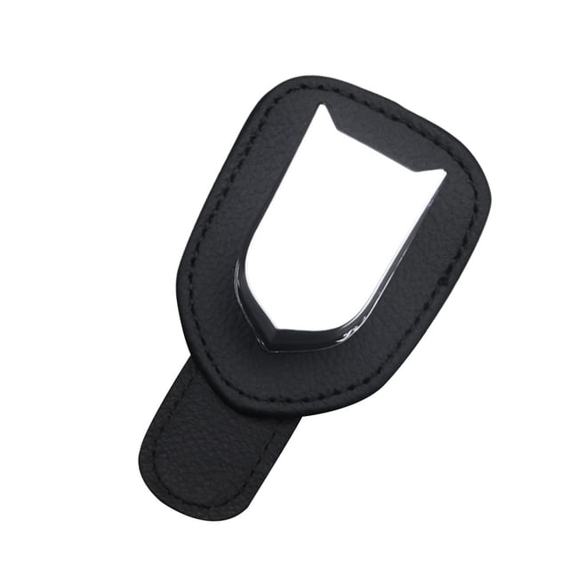 Soporte para gafas de coche, organizador de visera de automóvil, Clip, colgador de gafas con abrazadera para tarjeta de billete, almacenamiento Automoción decorativa y accesorios Negro actualizado sweethay VI014426-03
