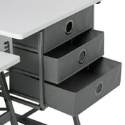 Sew Ready Eclipse Ultra Sewing Machine Table In Gray / White