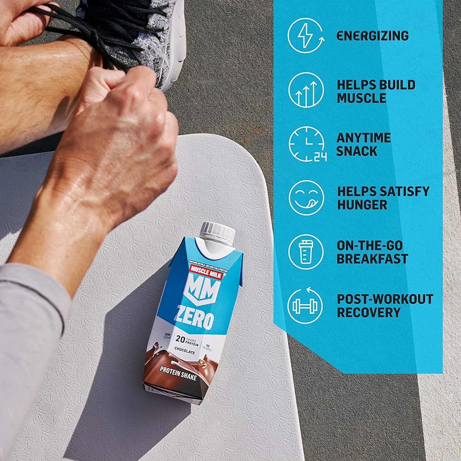 Muscle Milk Non Dairy Protein Shake Chocolate - 4 CT