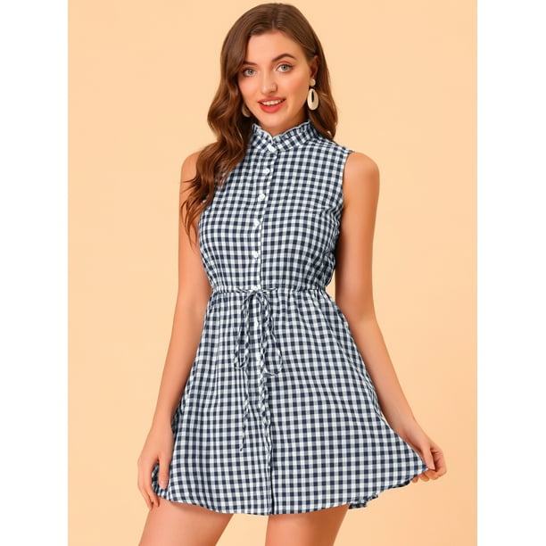 Robe chemise sans manche new arrivals