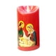 thumbnail image 2 of Saint LED Pilar Luz Jesucristo Lámpara Sin llama con batería para Navidad libre Festival de Halloween Decoraciones Baoblaze Vela electrónica, 2 of 8