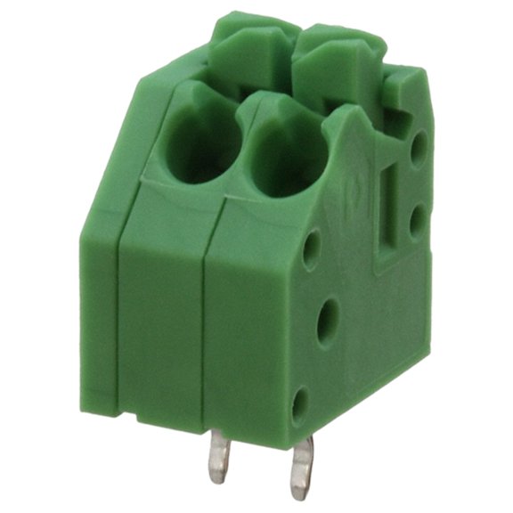 Pack of 5 1984963 Conn PC Terminal Block 2 POS 3.5mm Solder Thru-Hole 8A, Bulk, RoHS