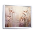 thumbnail image 2 of Designart "Beige delicate Forest III" Abstract Botanicals Floater Framed Wall Art Print, 2 of 7