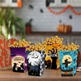 thumbnail image 3 of Monebena 4Pcs Halloween Supplies Theme Favor Boxes Halloween Popcorn Box Spooky Treat Boxes Scary Event Food Container Pop Corn Containers for Holloween and Events, 3 of 10