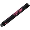 thumbnail image 2 of Athena ATHC01 2Bx2S Black and Pink Tribal Rose Billiards Pool Cue Stick Case, 2 of 2