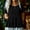 Black, variant on Women's Crew Neck Short Sleeve Peplum Tunic Top with Gathered Hem, Solid Color Fashion Blouse, Versatile Casual Apparel for Summer & Fall Seasons Green XXL