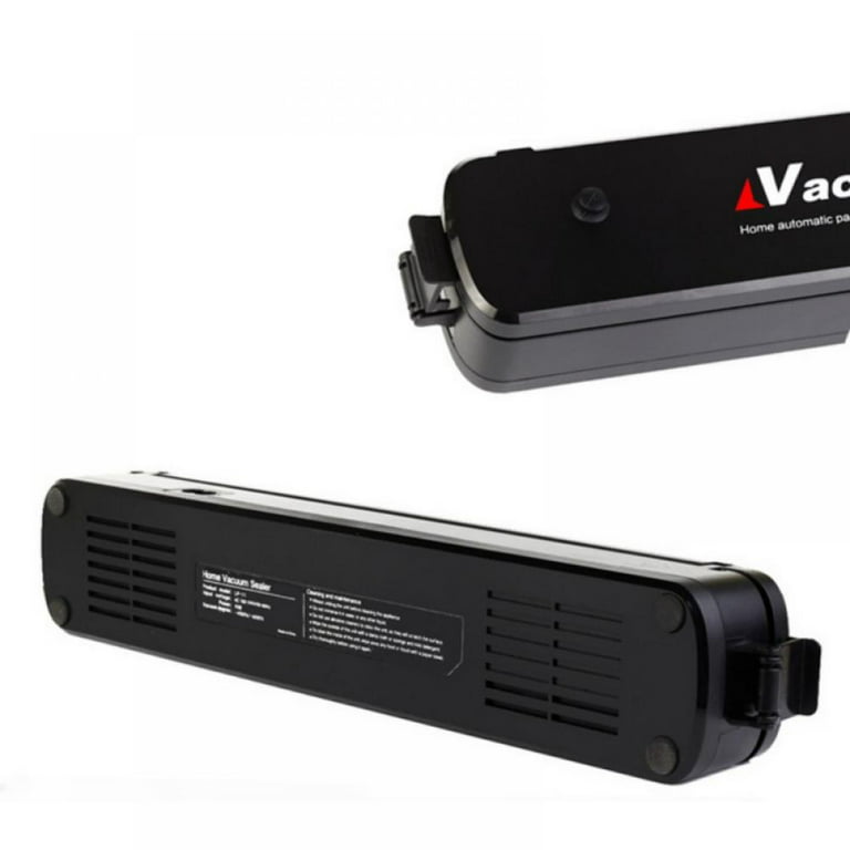 220V/110V Vacuum Sealer Packaging Machine with Free 10pcs Vacuum Bags  Household Black Food EU/UK/US Plug Vacuum Sealer