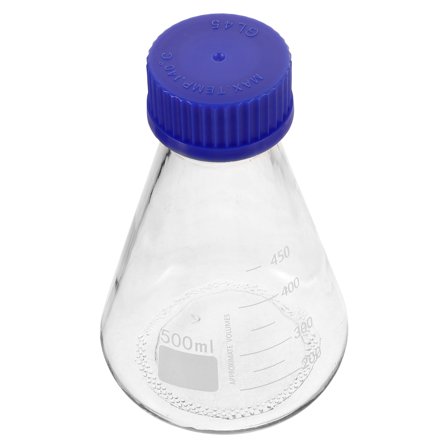 FRCOLOR  Scientific Flask for Experiment Clear Chemistry Conical Flasks