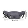 thumbnail image 3 of Ckraxd Multifunctional Waist Bag for Men, Waterproof Crossbody Sling Bag, Adjustable Shoulder Belt Bag, Mobile Phone Pouch, Daily Use Essentials Carrier, 3 of 6