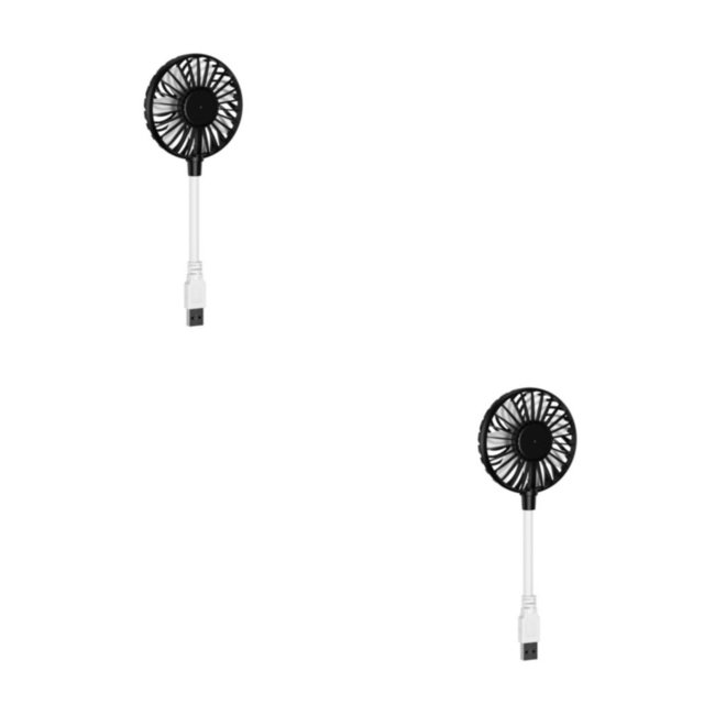 Ventilador usb recargable Cateissary Negro 2piezas