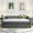 Gray, variant on Beige Upholstered Daybed With Two Convenient Drawers & Robust Wood Slat Frame - Create A Comfy Living Space Full Size Spacious Stable Support Transform Your Bedroom Decor