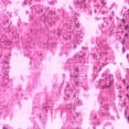 thumbnail image 1 of Ahgly Company Indoor Square Abstract Pink Modern Area Rugs, 4' Square, 1 of 4