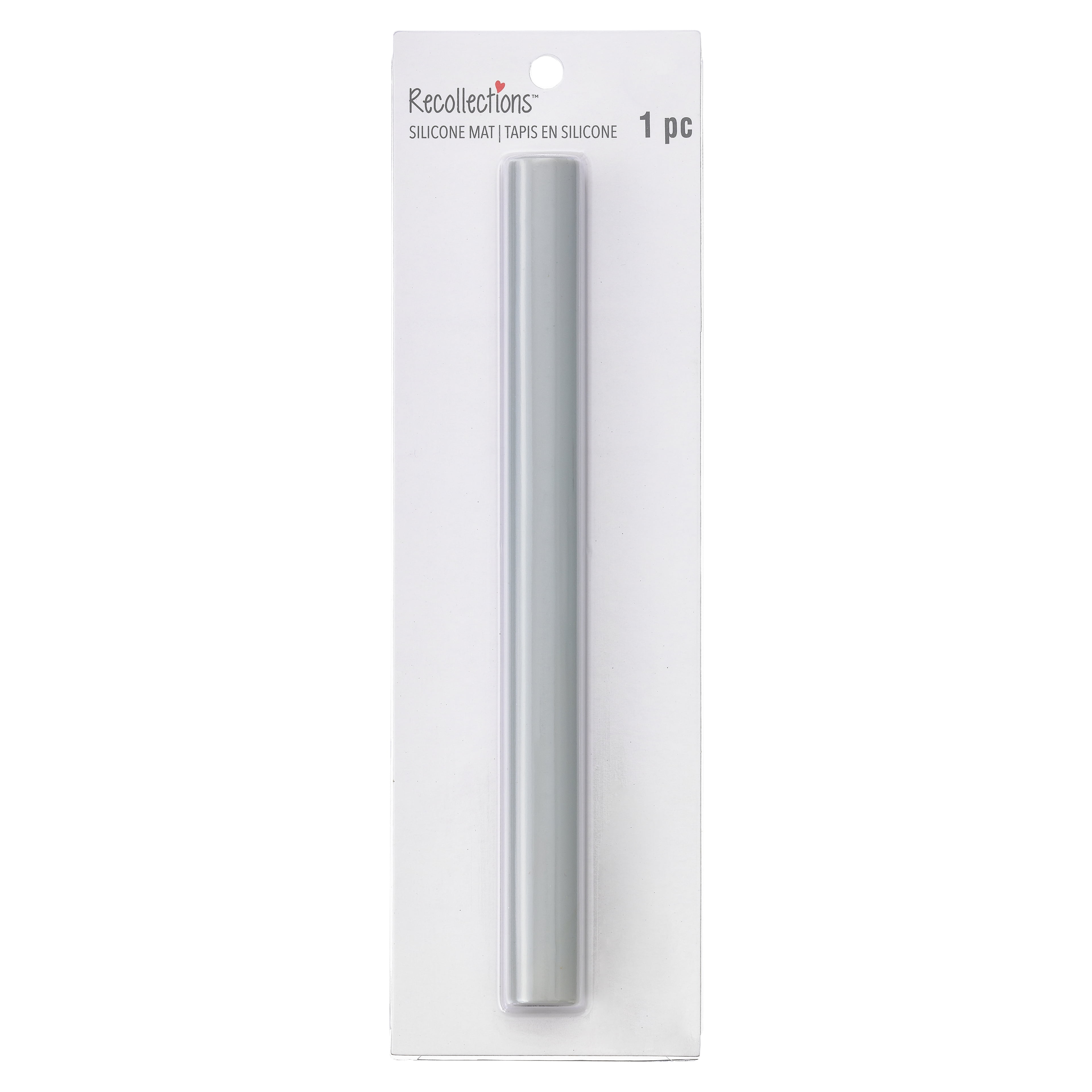 Light Gray Wax Silicone Mat by Recollections – 8" x 6" Heat-Resistant Surface for Sealing Wax Projects - Nonstick & Reusable - 12 Pack
