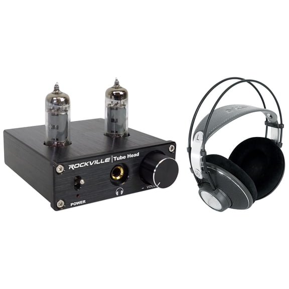 AKG K612 PRO Reference Studio Headphones Tube Headphone Amplifier K612PRO