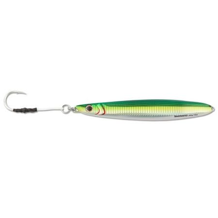 UPC: 0022255468039 | Shimano Fishing BFLY FLATSIDE 112G GRN JIGS [BFLFS112GS]