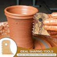 thumbnail image 2 of 7 Pieces Pottery Tools Pottery Foot Shaper Tools Pottery Trimming Tools Pottery Profile Rib Bundle, 2 of 5
