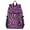 Purple Zebra Stripes, variant on JIALIOU 14" Laptop Backpack Waterproof Airline Approved Stylish Casual Daypack for Travel Business College Work, Baby Tiger Sits on Leaf