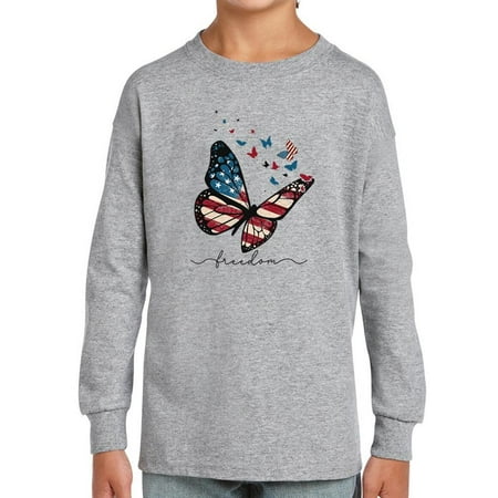 

Freedom Butterfly Long Sleeve Toddler -Image by Shutterstock 2 Toddler
