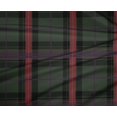 thumbnail image 4 of oneOone Polyester Lycra Fabric Tartan Check Printed Craft Fabric BTY 56 Inch Wide, 4 of 4