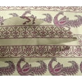 thumbnail image 4 of oneOone Viscose Chiffon Fabric Floral & Peacock Block Print Sewing Fabric BTY 42 Inch Wide, 4 of 4