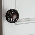 thumbnail image 4 of GlideRite 1.5 in. Twisted Round Birdcage Cabinet Knob, Rustic Bronze, 4 of 4