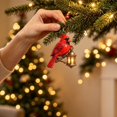 thumbnail image 5 of Cardinal Ornaments for Christmas Tree,Red Cardinals Christmas Decor Bird Christmas Ornaments Crystal Christmas Hanging Ornaments Memorial Decor Bird Watcher Collection Gifts 3.15 Inch, 5 of 7