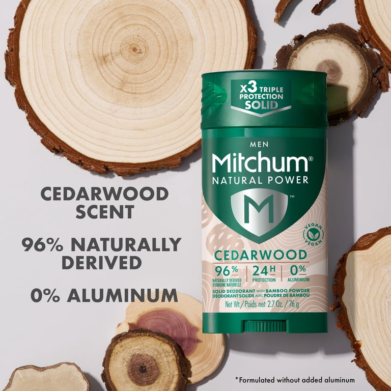 Mitchum Women Natural Power Invisible Solid Deodorant, Eucalyptus 2.7 Oz