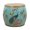 Blue, variant on Hand-Painted Floral Bird Drum Stool for Changing Shoes,Accent Seat, End Table, Decorative Garden Stool for Patio Garden Room Furniture Piece