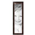 thumbnail image 2 of ArtToFrames 6" x 22" Dark Cherry With Black Picture Frame, 6x22 inch Red Wood Poster Frame (WOM-4900),  Pack, 2 of 7
