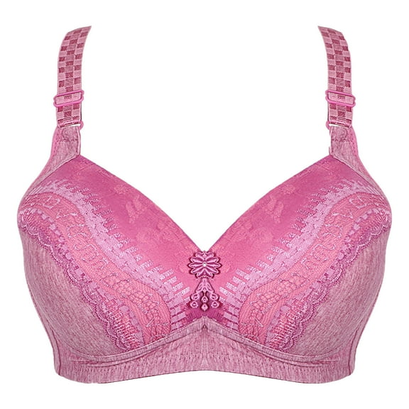 Bras for Womens,loopsun Women Fashion Printed Bra Wire Free Underwear One-Piece Bra Everyday Underwear