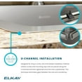 thumbnail image 5 of Elkay ECTSR33229TBG1 Stainless Steel 33" Undermount Double Basin Sink, 5 of 9
