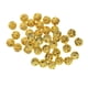 thumbnail image 3 of de polvo de estrellas chapadas en oro brillante, redondas con purpurina para suministros de manualidades, 20 piezas Soledad Cuentas de latón Stardust, 3 of 10