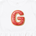 thumbnail image 4 of Inktastic Christmas Cookie Letter G Girls Toddler Dress, 4 of 5