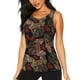 thumbnail image 1 of Balery Hearts and French Bulldog Camiseta sin mangas estampada ligera para mujer, tops de entrenamiento sin mangas, camisetas de yoga transpirables de secado rápido.-X-Large, 1 of 7