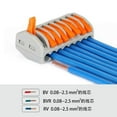 thumbnail image 3 of 10 Pieces tie Rod nut Wire Connector 8-Port PCT-218 Classified Conductor Compact Terminal Cable Connect, 3 of 5