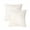 Ivory, variant on Home Soft Things Snow Faux Fur Pillow Covers, Set of 2, 20"x20", Ivory