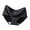 Black, variant on Krdevn Women's Seamless Mid-Rise Briefs Smooth Large Size Comfortable Underwear for Everyday Wear,L