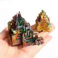 thumbnail image 3 of RSAMD Rare Rainbow Titanium Bismuth Specimen Mineral Gem Crystal Healing Stone Lot-160-200g, 3 of 9
