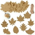 thumbnail image 1 of Bangcool 180PCS Hanging Tag Fashion Maple Leaf Gift Tag Paper Tag for Thanksgiving Day, 1 of 8