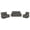 Charcoal - 3-Piece, variant on Brickston 2-piece Triple Power Reclining Sofa Set Grey