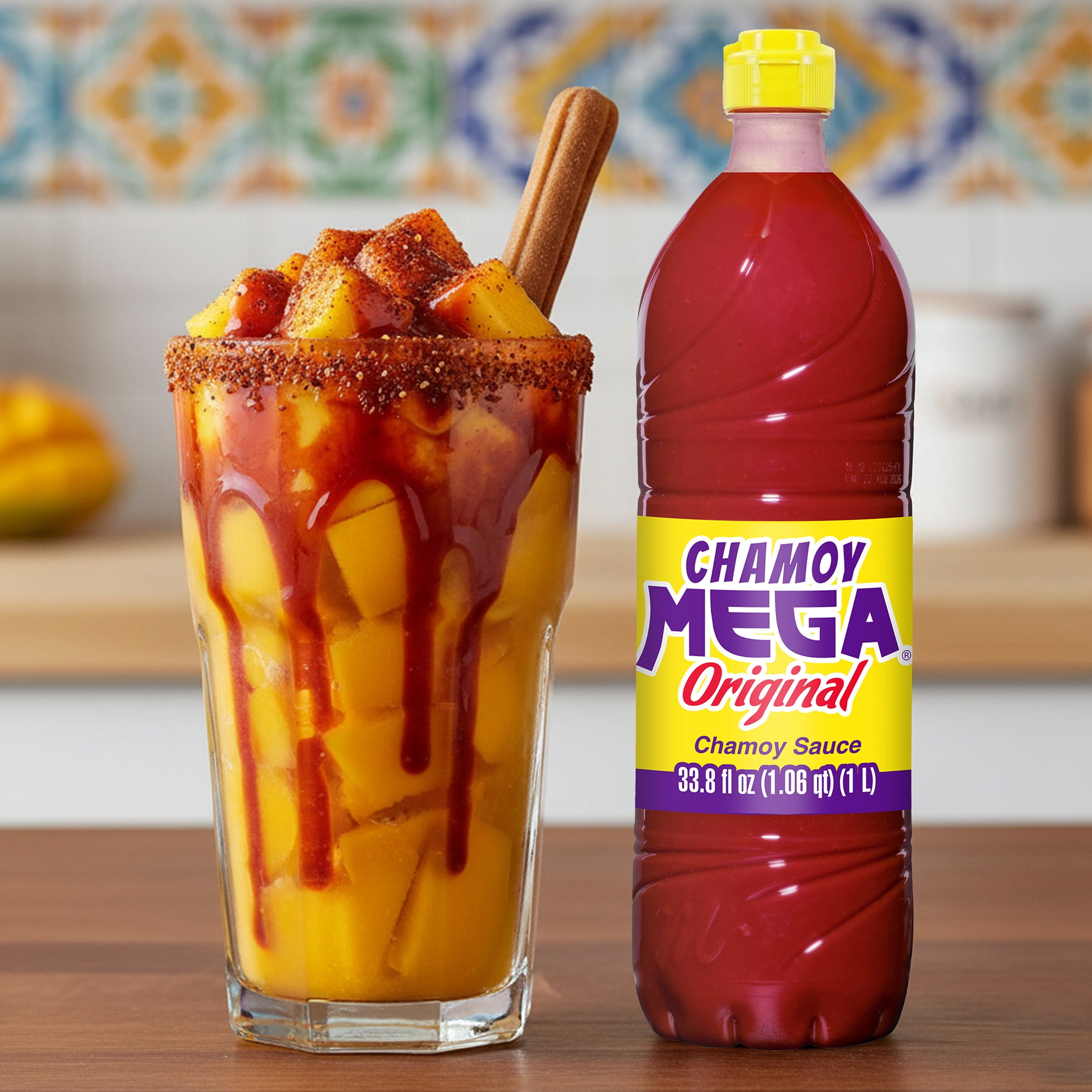 Chamoy Mega Original Sauce 33.8 fl oz