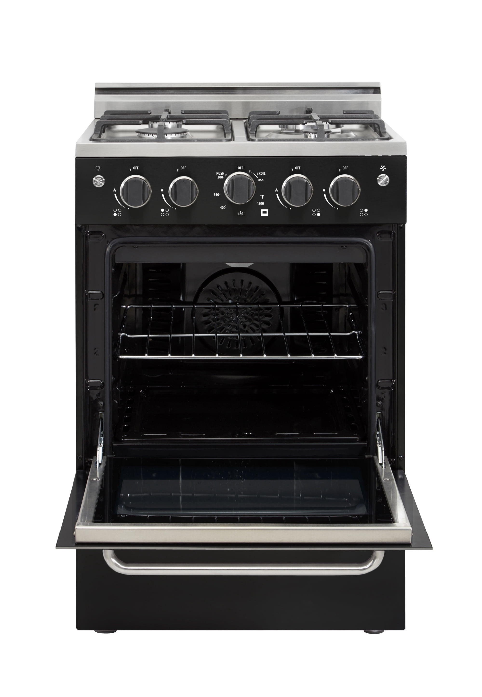 Unique Appliances Ugp-24V Pc1 Prestige 24" Wide 2.3 Cu. Ft. Free Standing Gas Range -