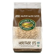 Organic Heritage O's Cereal, 2 Lbs. Earth Friendly Package (Pack of 6), Non-GMO, 6 Ancient Grains, 24g Whole Grains, 4g Plant Based Protein