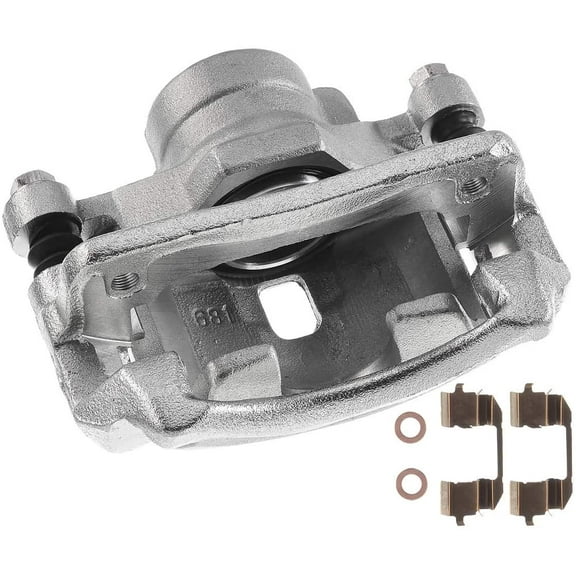 A-premium Front Wheel Disc Brake Caliper with Bracket Compatible with Honda Accord 1993-1997 Acura CL 1997-1999 Right Side