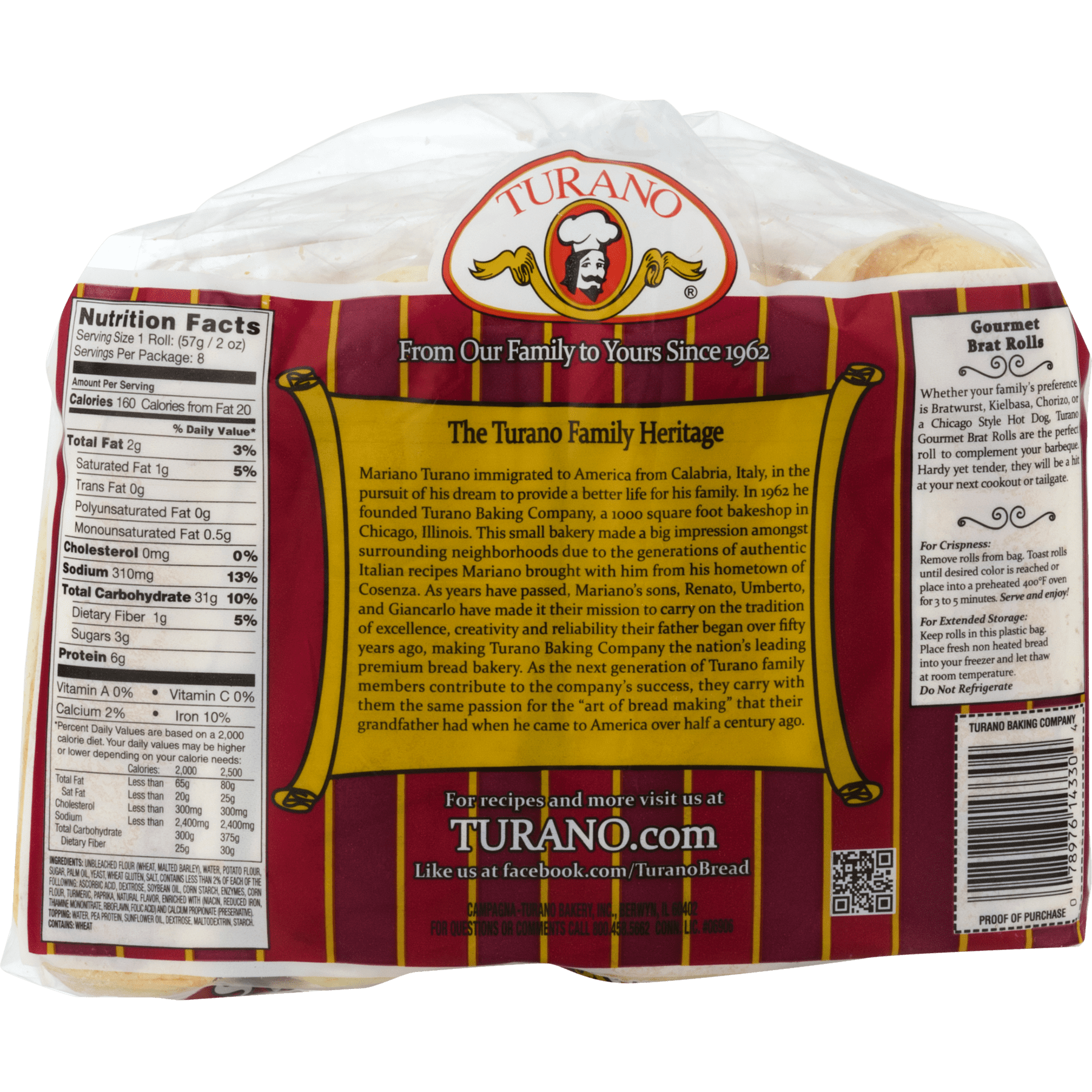 Turano Sausage Roll