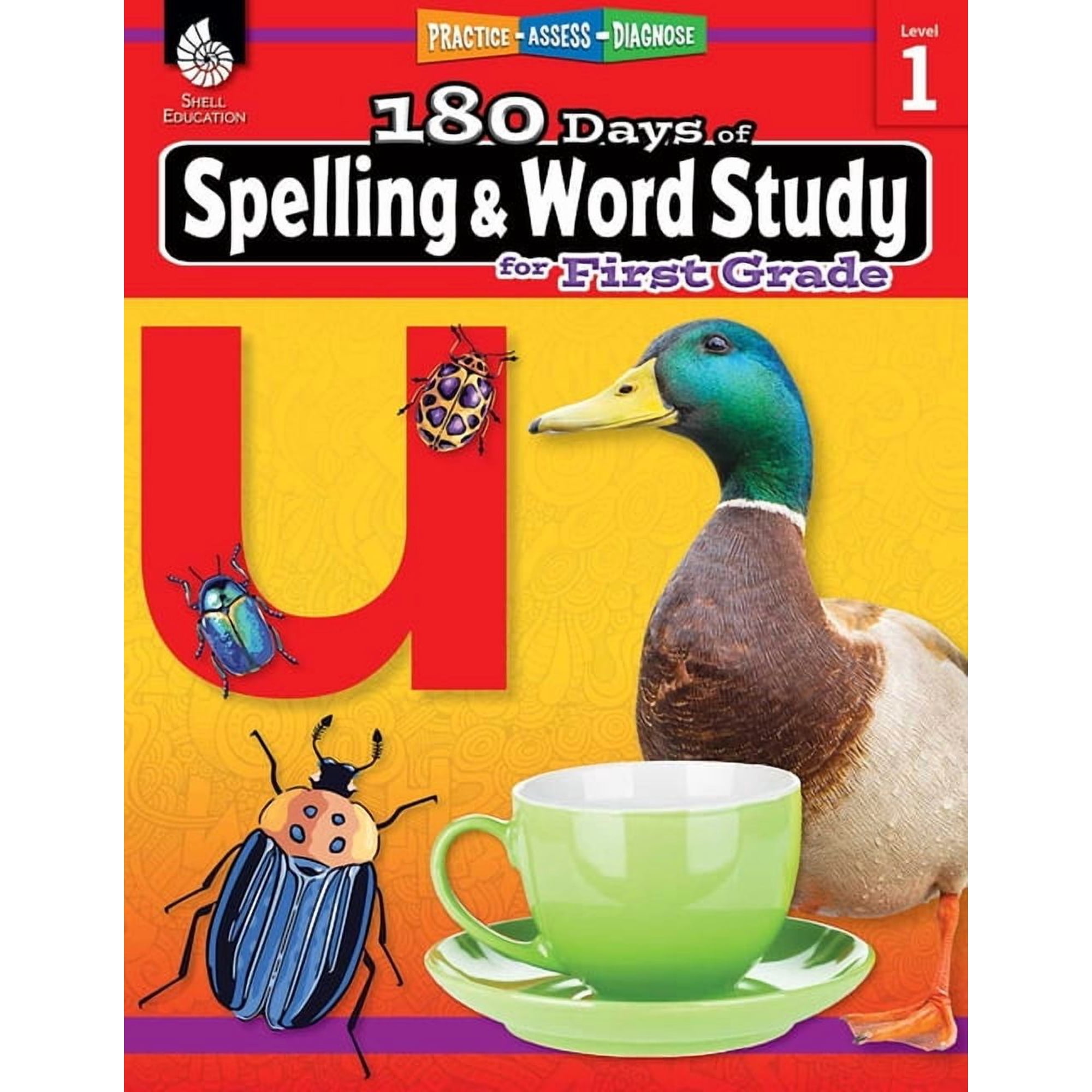 180 Days(r) 180 Days(r) Spelling and Word Study for First Grade: Practice, Assess, Diagnose, (Paperback)