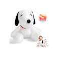 thumbnail image 1 of Peluche Mediano 40cm El Perro Snoopy Pachon Mejor Amigo Xtellar blanco, 1 of 4