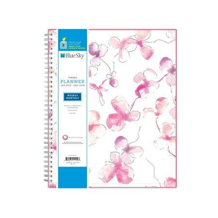 Blue Sky 2019 Weekly & Monthly Planner, 8.5